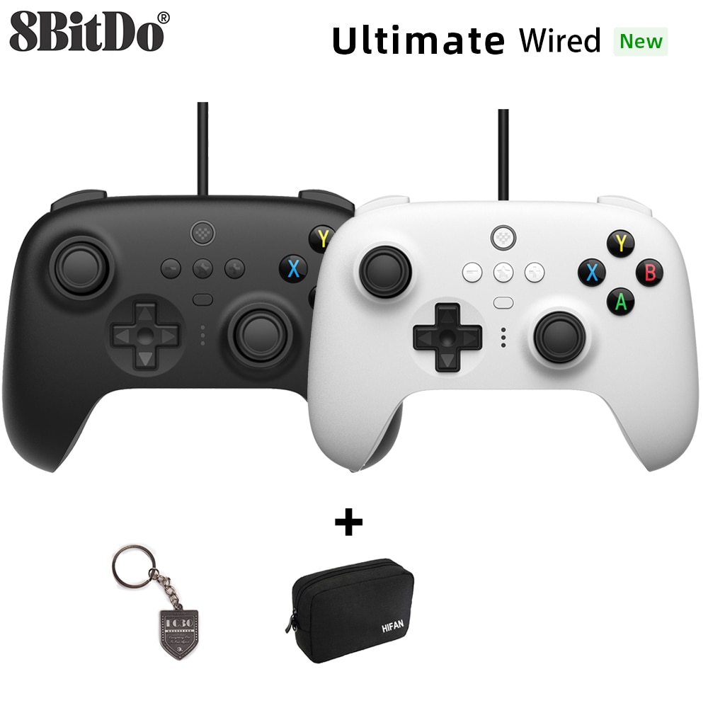 8BitDo Ultimate Ʈѷ  USB  е, ̽ƽ..